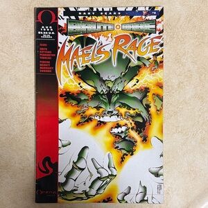 Sears Mael's Rage Comic Book with Green and Orange Cover